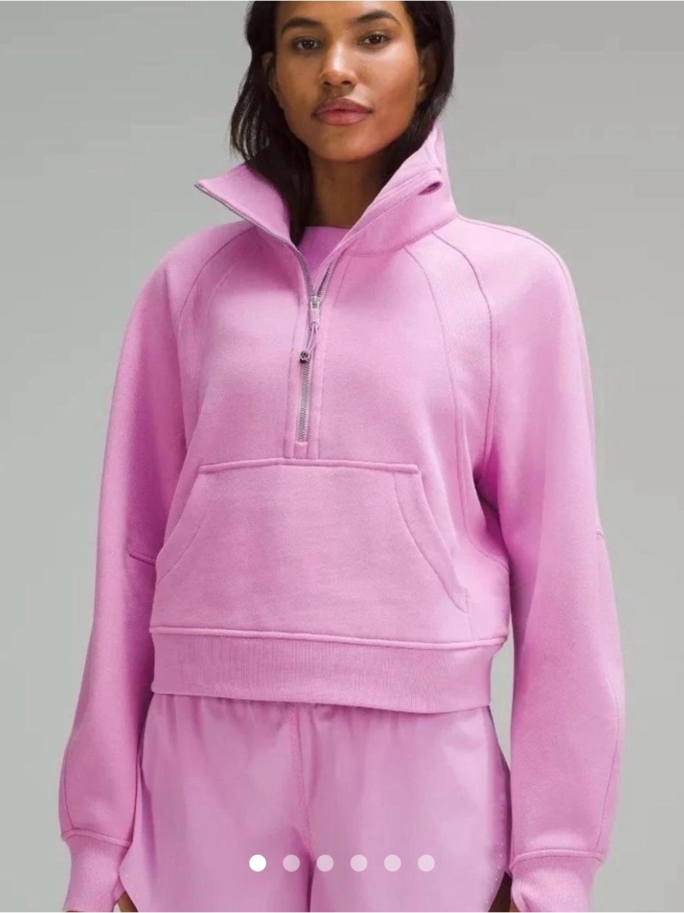 Lululemon Scuba Oversized Funnel Neck Half-Zip